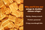 Asiago & Cheddar Cheese Crisps T9