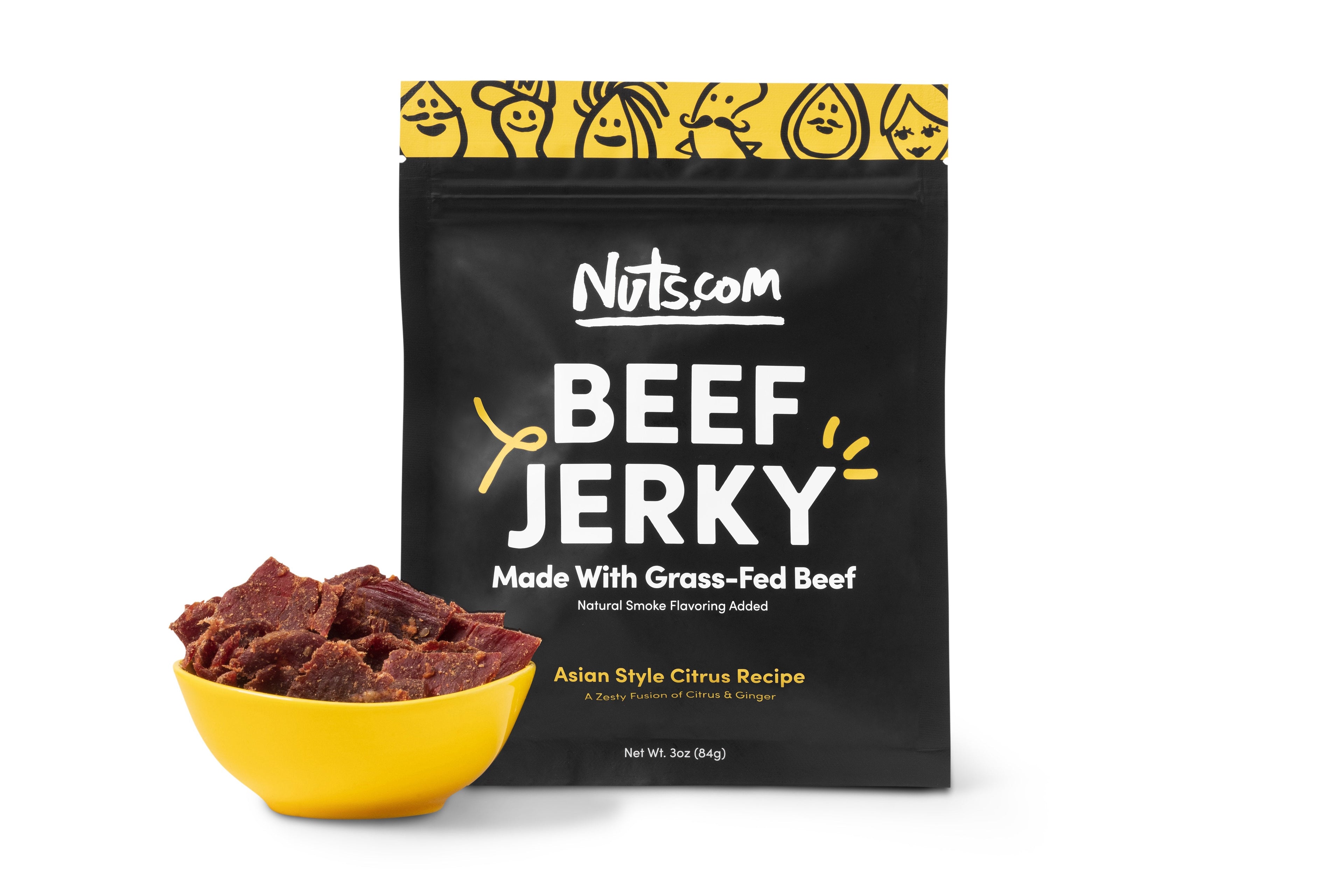 Asian Citrus Grass Fed Beef Jerky N2
