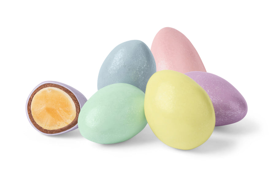 Chocolate Jordan Almonds (Pastel Sparkle) J5
