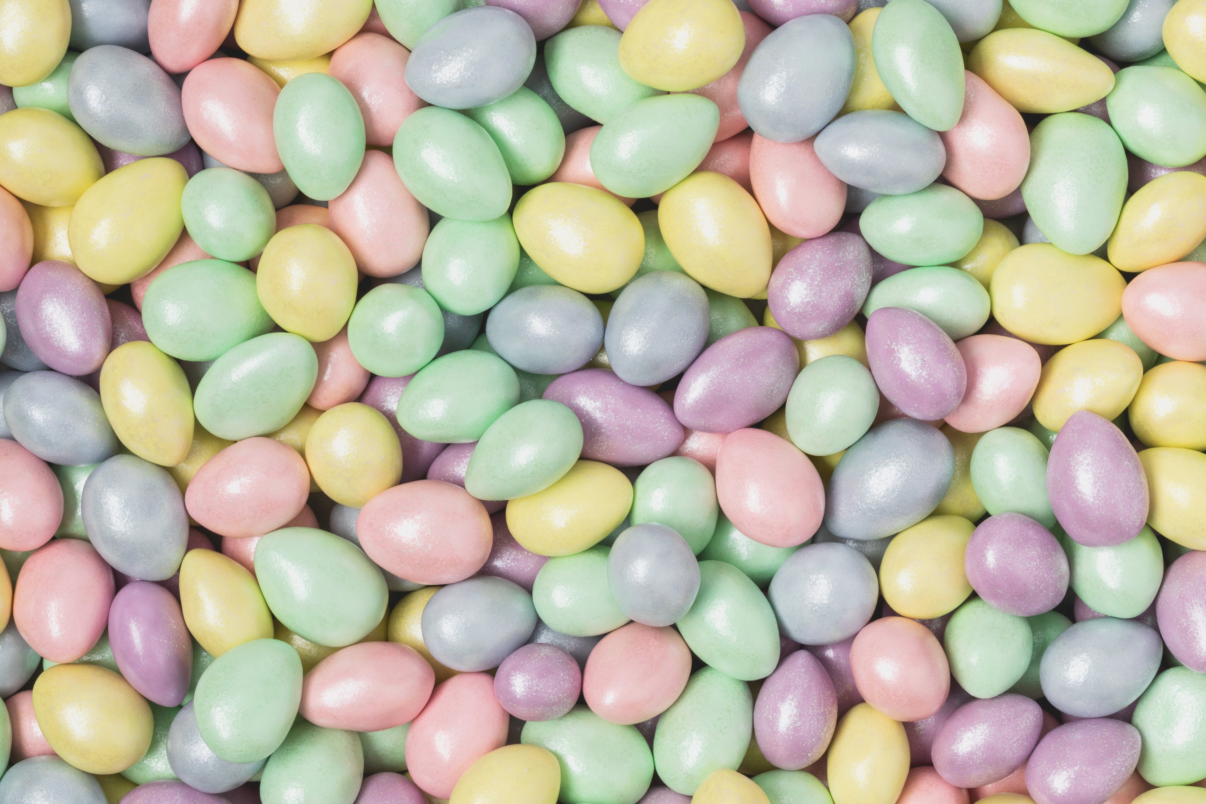 Chocolate Jordan Almonds (Pastel Sparkle) J5