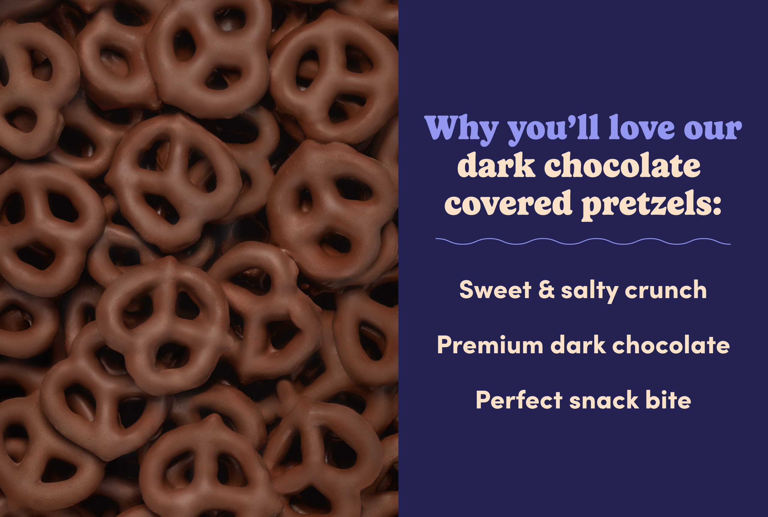 Dark Chocolate Covered Pretzels L6
