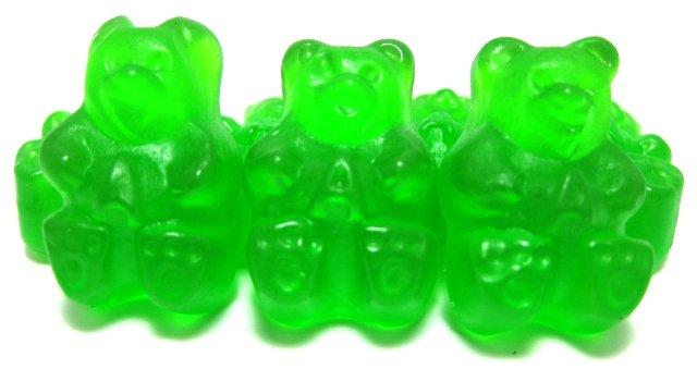 Green Apple Gummy Bears V7