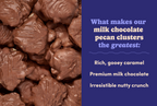 Milk Chocolate Pecan Clusters D6