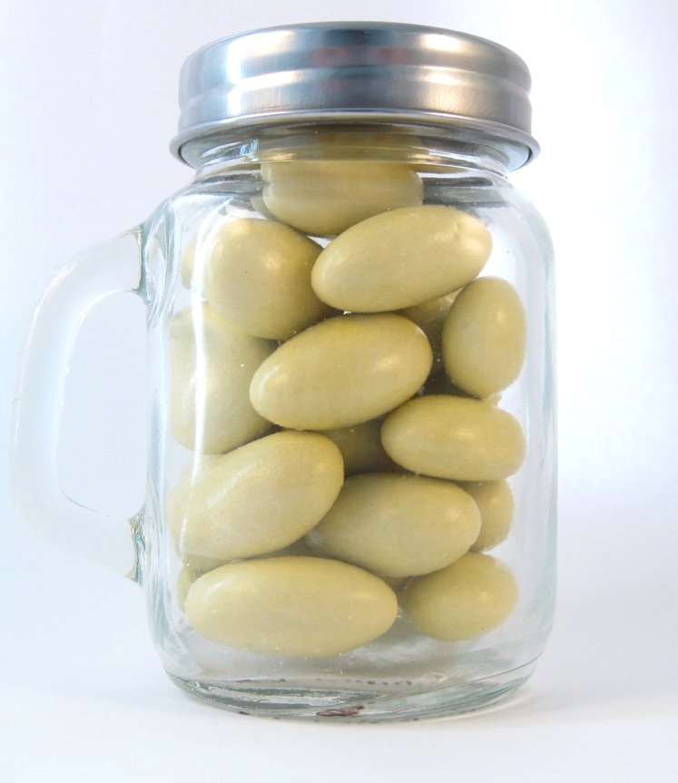 Mug-Shaped Glass Jar B8