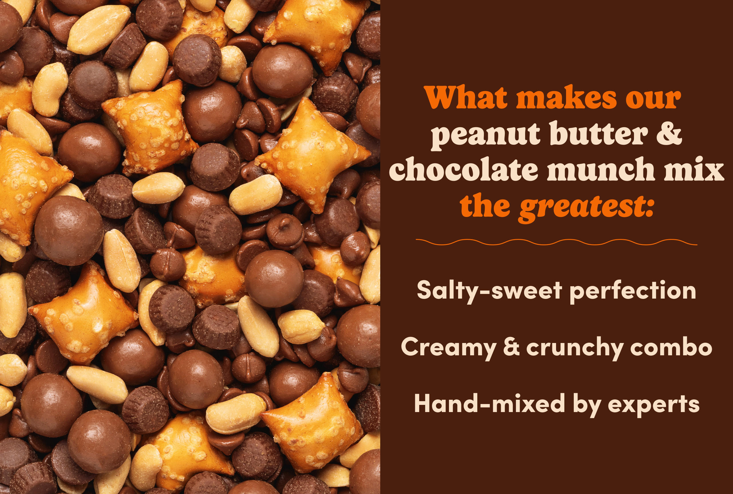 Peanut Butter & Chocolate Munch Mix I5