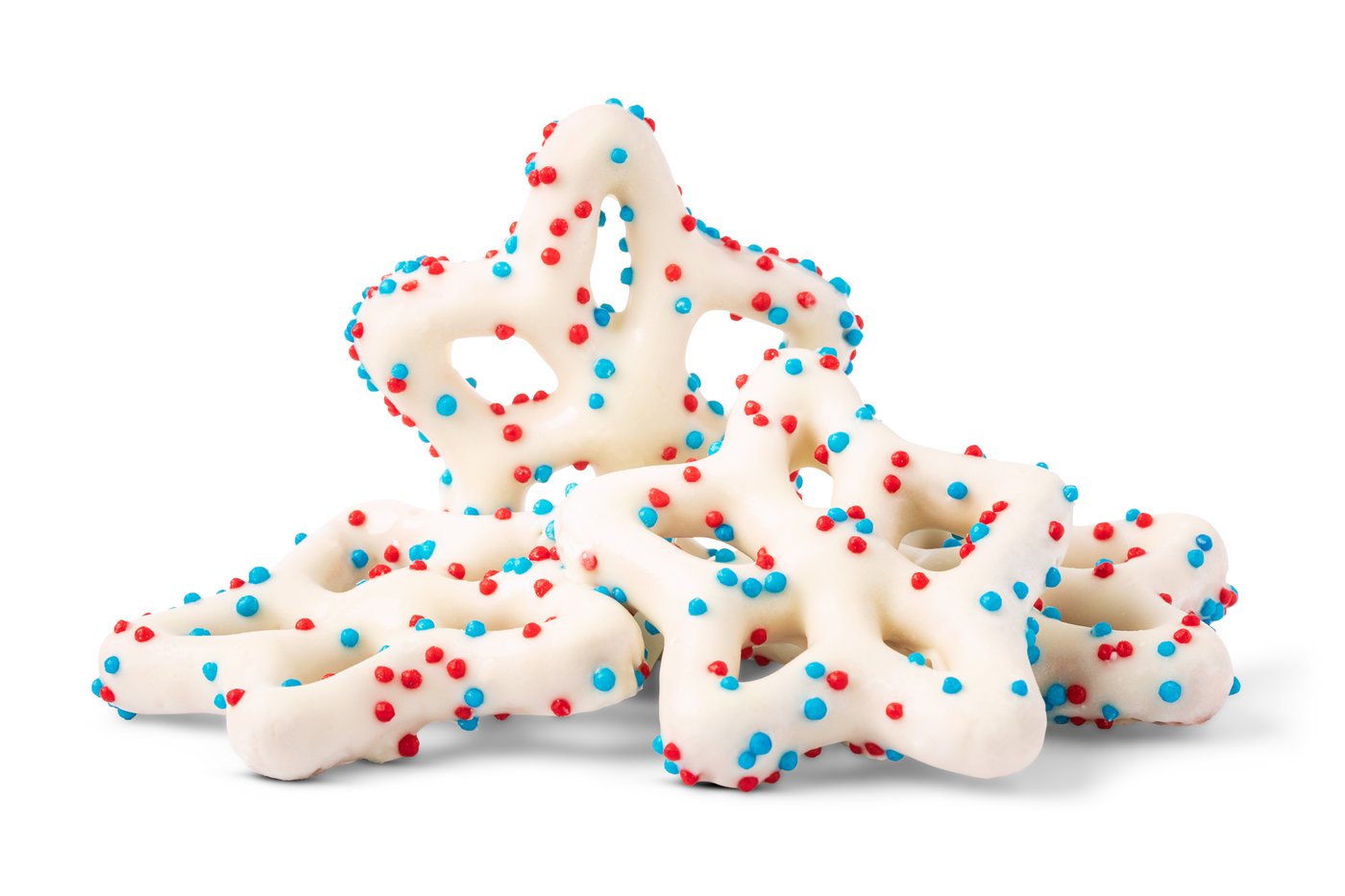 Red, White, & Blue Yogurt Star Pretzels R5