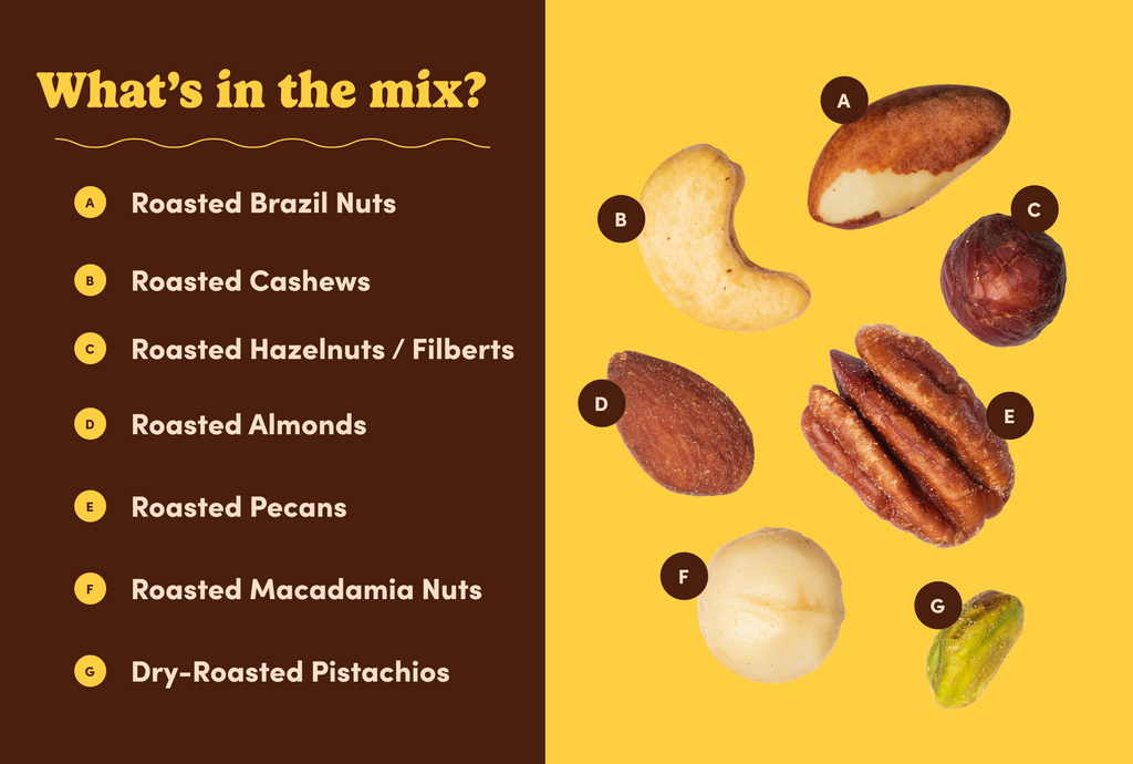 Supreme Roasted Mixed Nuts (50% Less Salt) C3