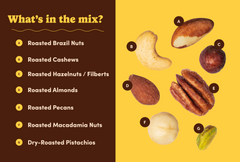 Supreme Roasted Mixed Nuts (50% Less Salt) C3